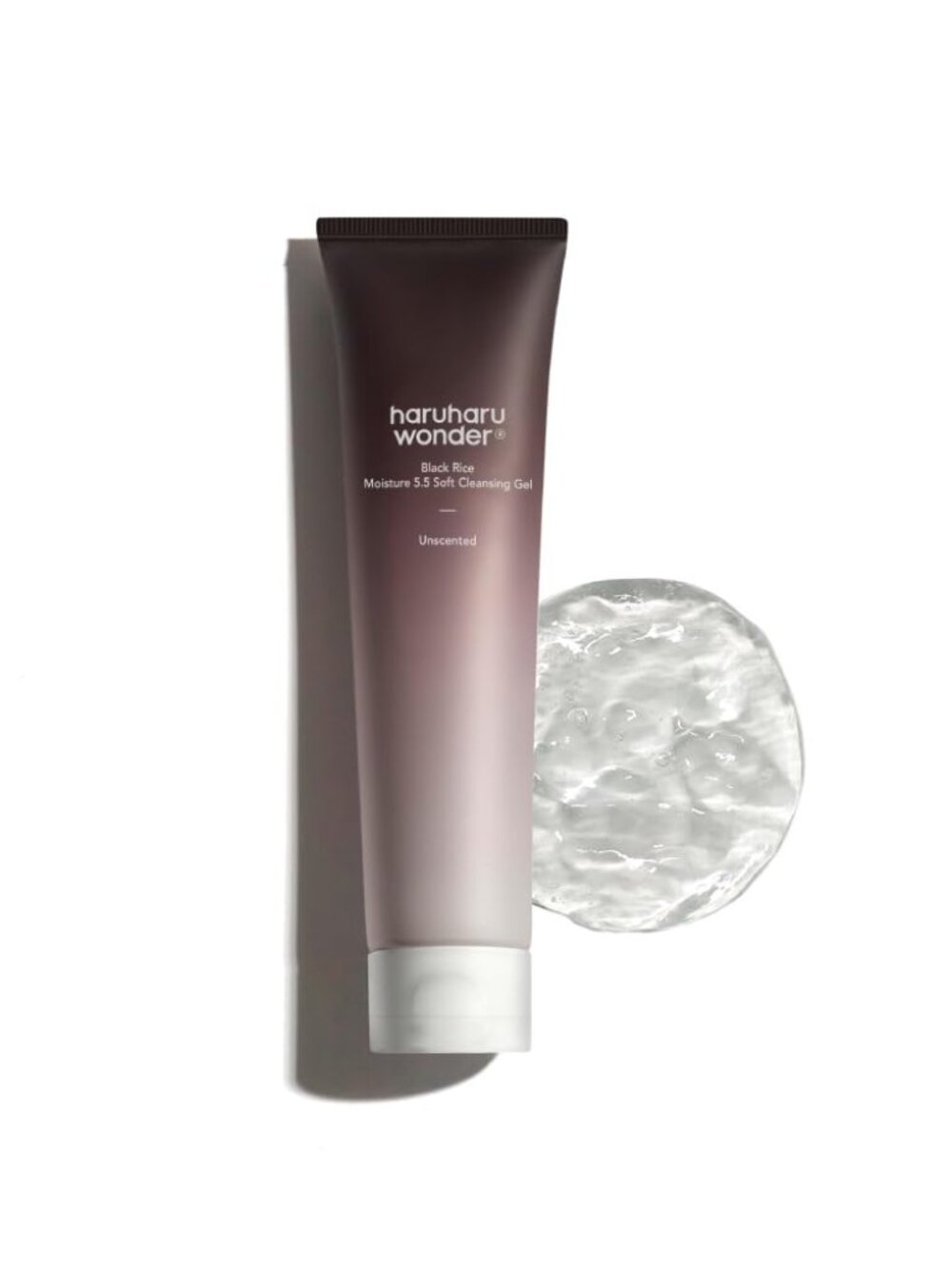 HARUHARU wonder Black Rice Moisture 5.5 Soft Cleansing Gel, 3.38 fl. oz